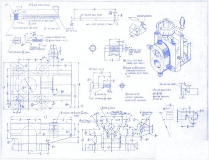 drafting technical art perspective drafting
