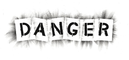 danger word art