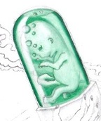 green science bottle